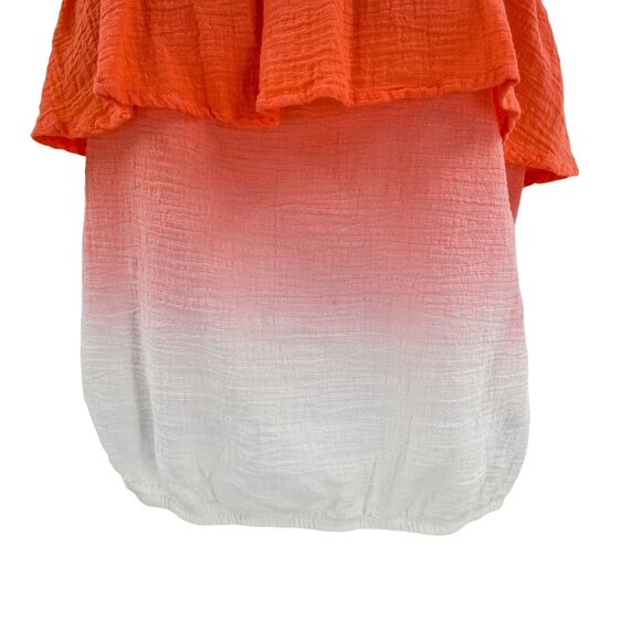 Nordstrom Socialite Ombre Strapless Ruffle Pop Over Top - Picture 4 of 6